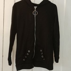 Black Chain Sweatshirt